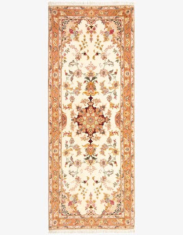 2' 7 x 6' 11 Tabriz Runner Rug