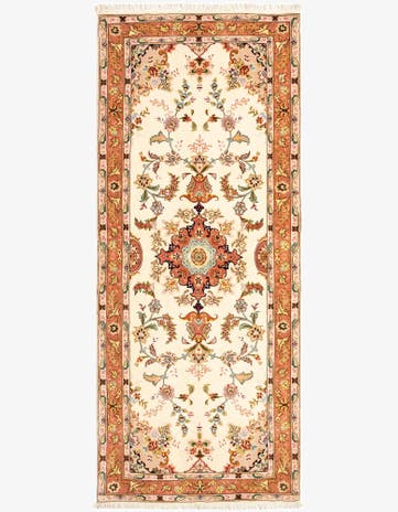 2' 9 x 6' 9 Tabriz Runner Rug