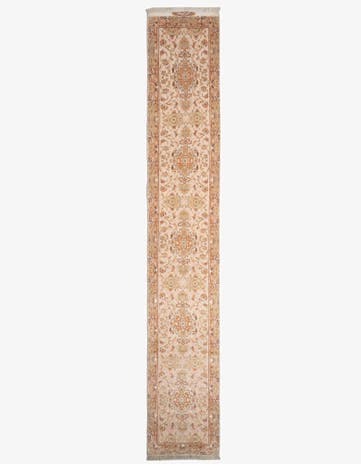 2' 8 x 15' 10 Tabriz Wool Runner Rug