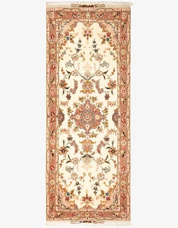 2' 9 x 7' 2 Tabriz Runner Rug