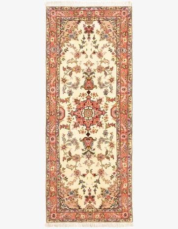 2' 7 x 6' 8 Tabriz Runner Rug