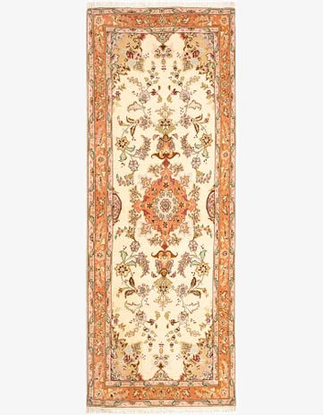 2' 8 x 7' Tabriz Runner Rug