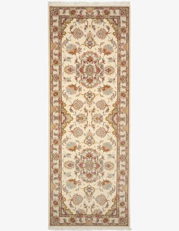 2' 8 x 7' 4 Tabriz Runner Rug