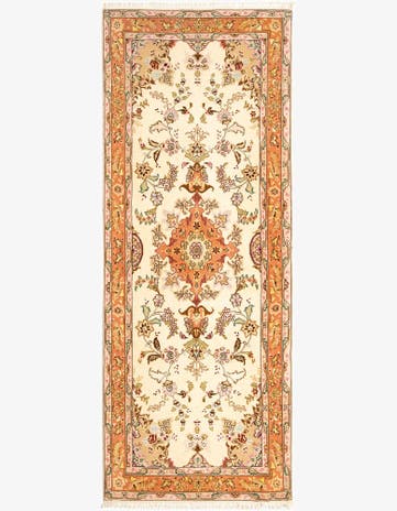 2' 8 x 7' 1 Tabriz Runner Rug