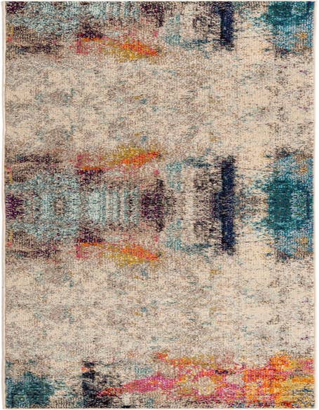 Detail image of 2' 7 x 12' Washable Theia Runner Rug
