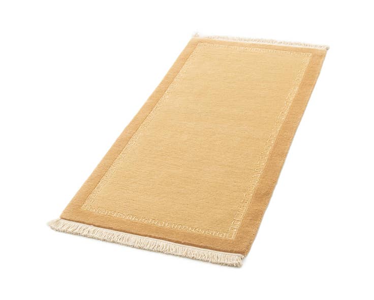 Detail image of 2' 4 x 4' 9 Hand Knotted Tibet Runner Rug