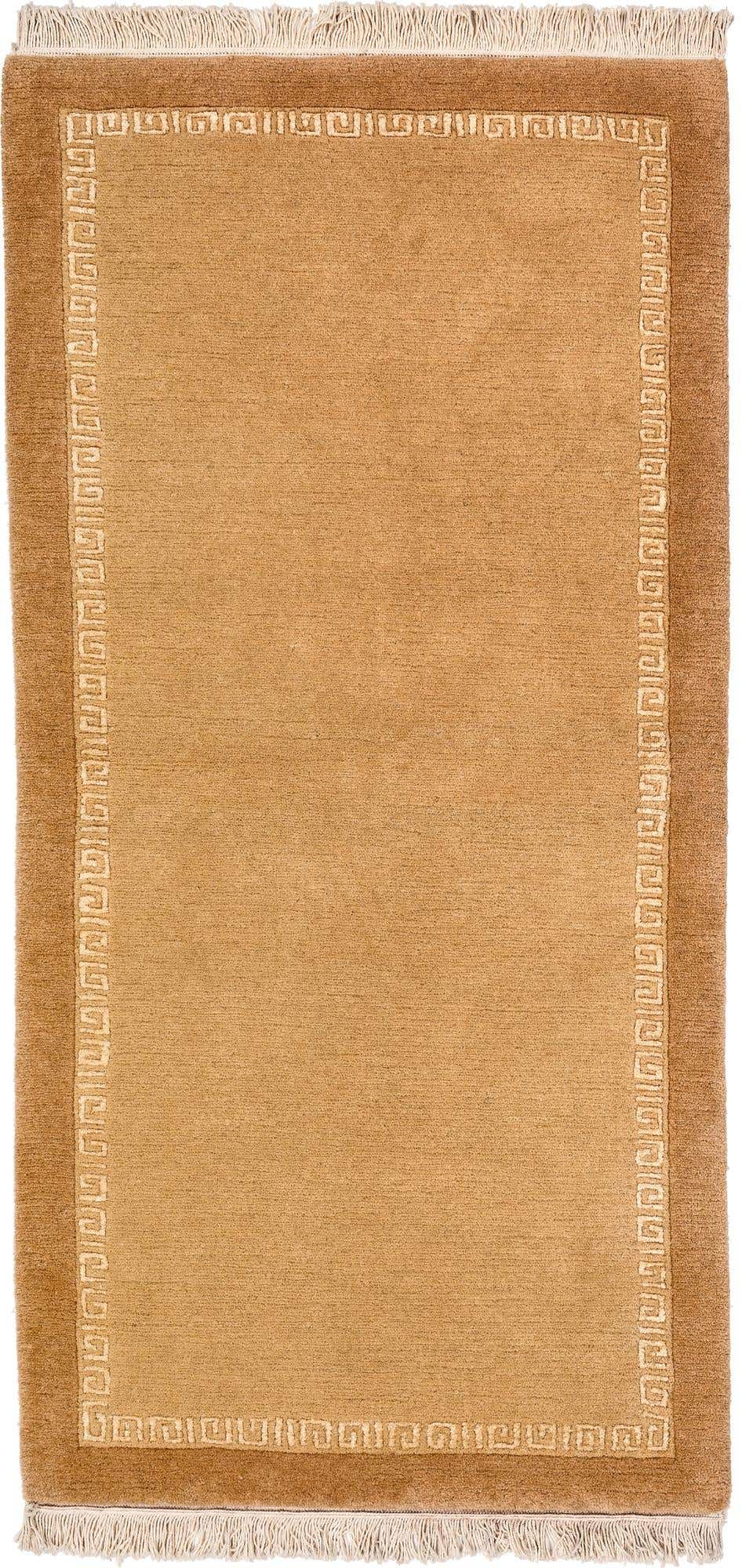 2' 4 x 4' 9 Hand Knotted Tibet Runner Rug