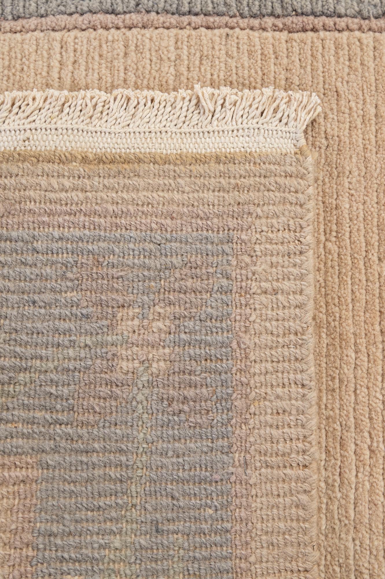 2' 7 x 11' 3 Hand Knotted Tibet Wool Runner Rug