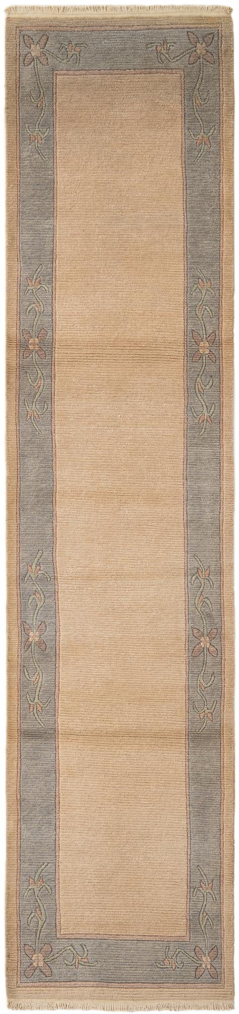 2' 7 x 11' 3 Hand Knotted Tibet Wool Runner Rug
