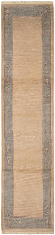 Detail image of 2' 7 x 11' 3 Hand Knotted Tibet Wool Runner Rug