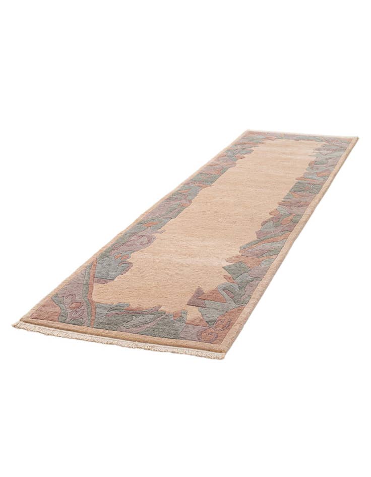 Detail image of 2' 7 x 10' 10 Hand Knotted Tibet Wool Runner Rug