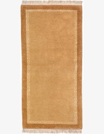 2' 4 x 4' 9 Hand Knotted Tibet Runner Rug