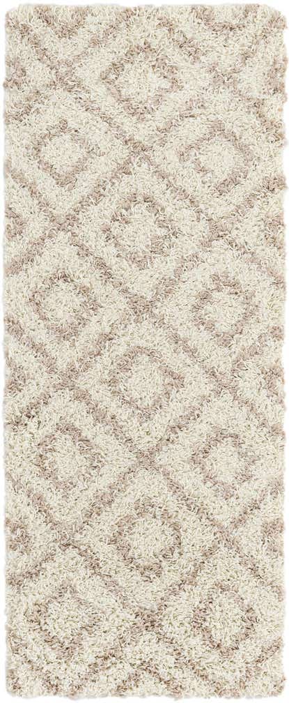 60cm x 150cm Trellis Shag Loper Vloerkleed