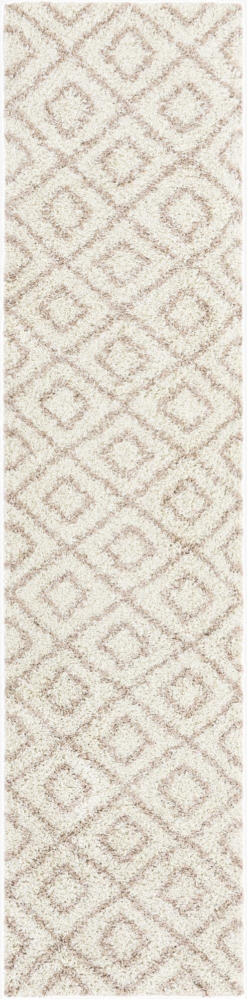 Primary image 2' 7 x 12' Trellis Shag Runner Rug
