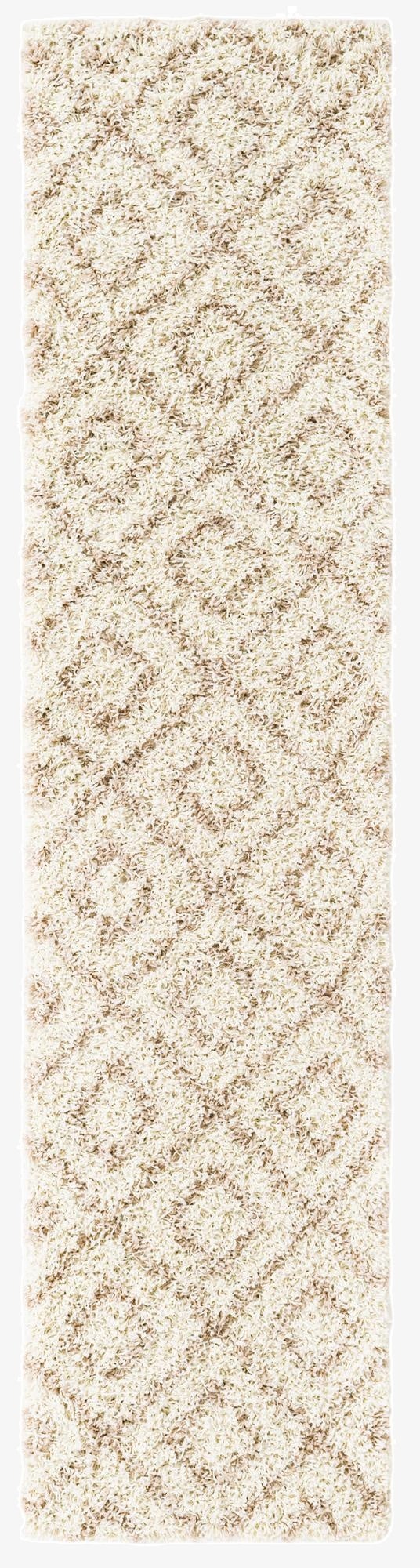 2' x 8' Trellis Shag Runner Rug