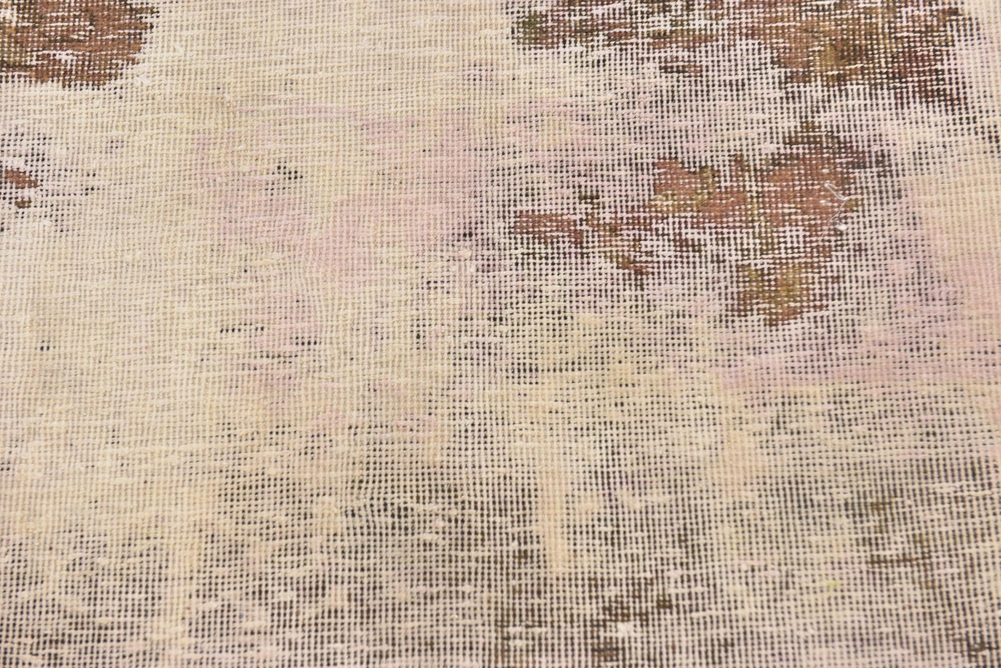 2' 4 x 12' Hand Knotted Ultra Vintage Persian Wool Runner Rug
