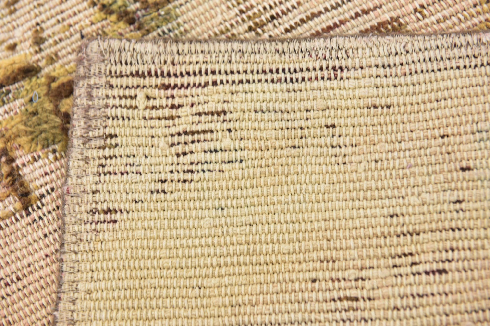 2' 8 x 8' 9 Hand Knotted Ultra Vintage Persian Wool Runner Rug