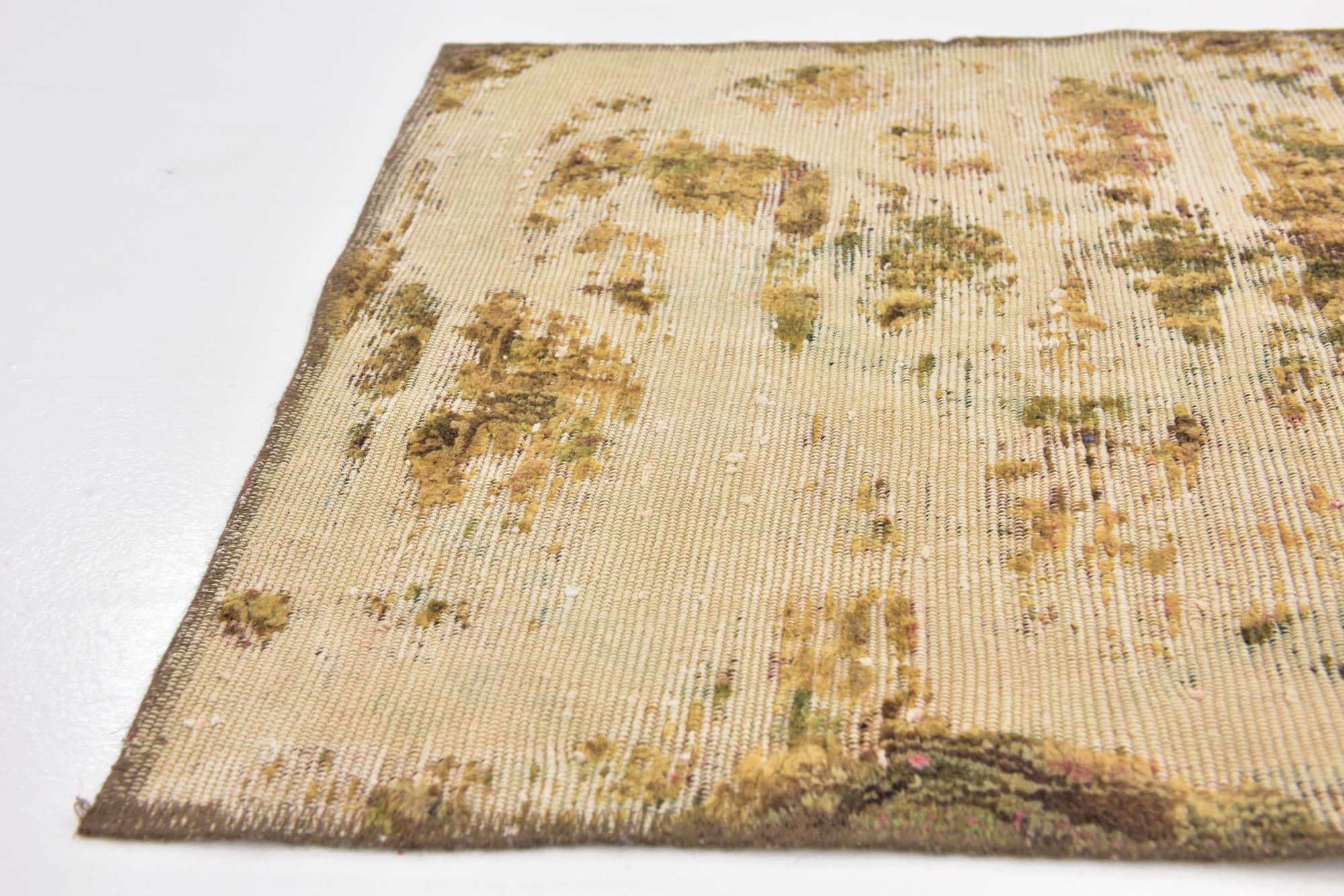 2' 8 x 8' 9 Hand Knotted Ultra Vintage Persian Wool Runner Rug