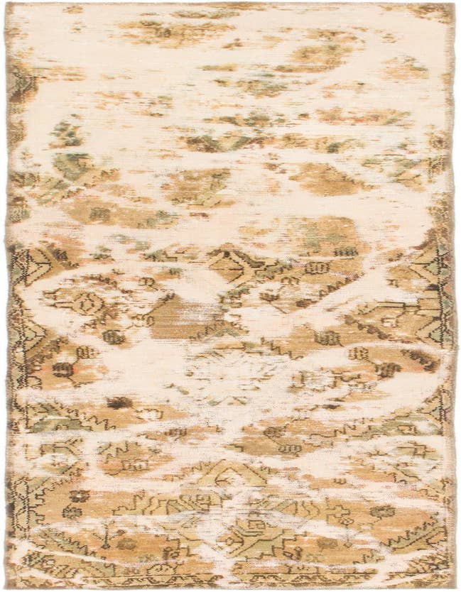 Detail image of 2' 8 x 8' 9 Hand Knotted Ultra Vintage Persian Wool Runner Rug