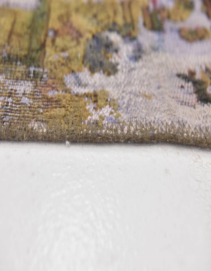 Detail image of 2' 6 x 4' 7  Hand Knotted Ultra Vintage Persian Wool Runner Rug