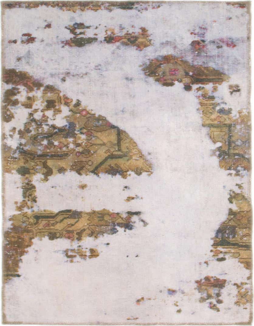 Primary image 2' 6 x 4' 7  Hand Knotted Ultra Vintage Persian Wool Runner Rug