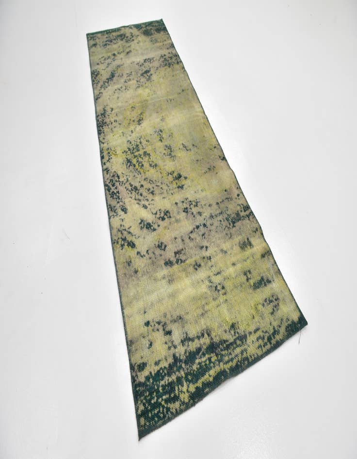 Detail image of 3' 3 x 9' 2  Hand Knotted Ultra Vintage Persian Wool Runner Rug