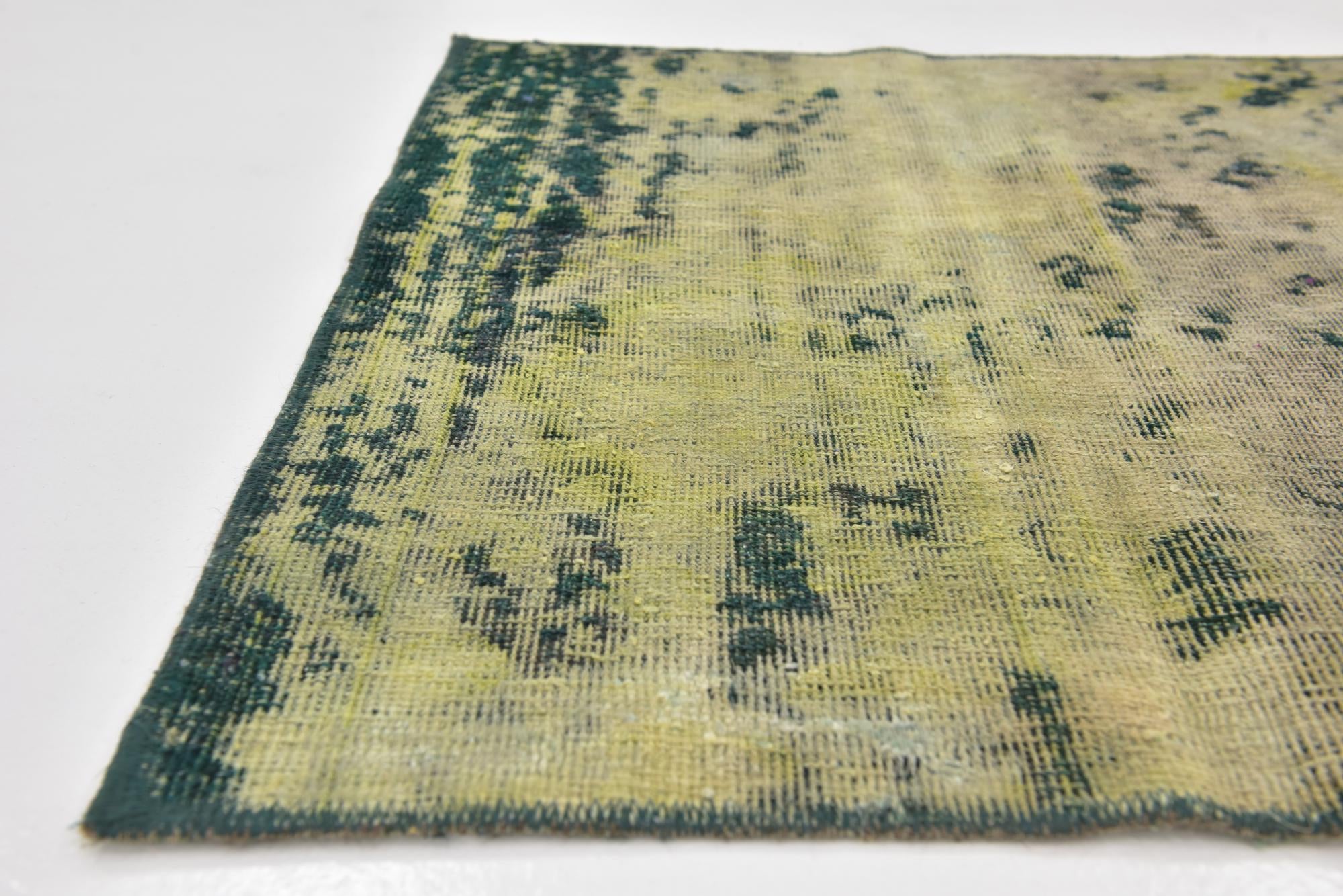 3' 3 x 9' 2 Hand Knotted Ultra Vintage Persian Wool Runner Rug