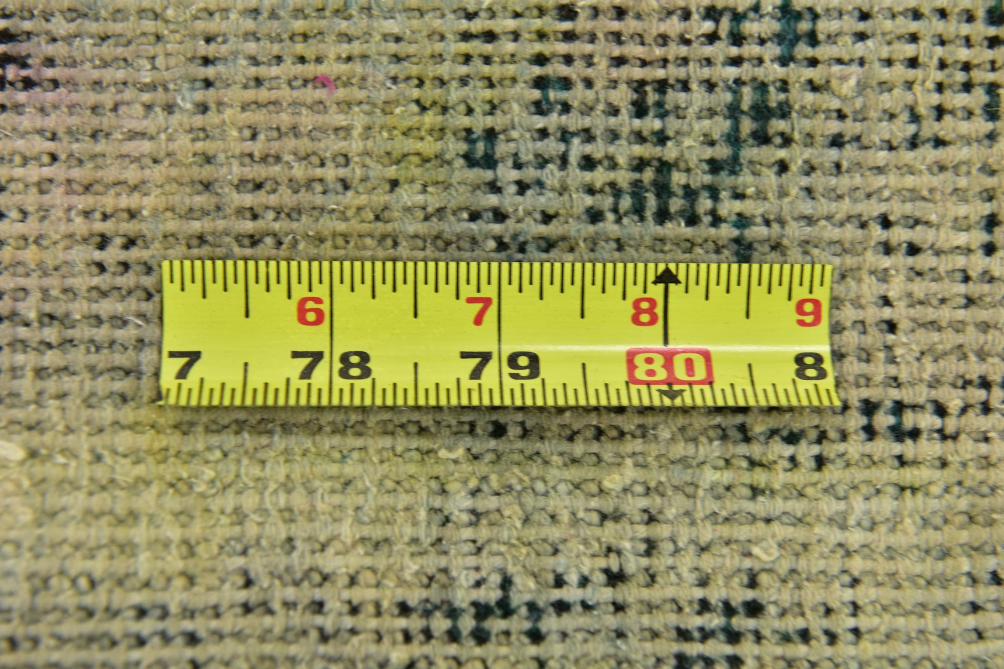 3' 3 x 9' 2 Hand Knotted Ultra Vintage Persian Wool Runner Rug