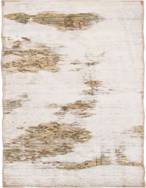 Primary image 2' 6 x 10' 2  Hand Knotted Ultra Vintage Persian Wool Runner Rug