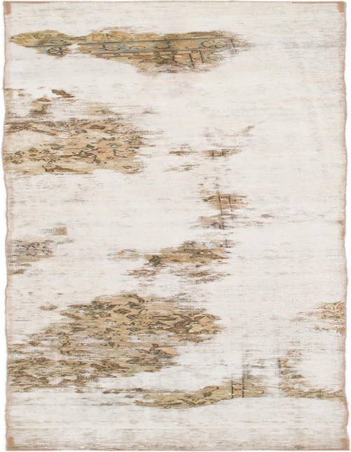 Detail image of 2' 6 x 10' 2 Hand Knotted Ultra Vintage Persian Wool Runner Rug