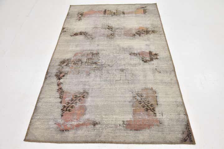 110cm x 195cm Handgeknüpft Ultra Vintage Persisch Wolle Läufer Teppich