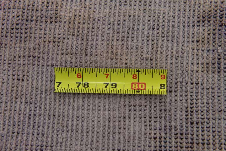 4' 5 x 9' Hand Knotted Ultra Vintage Persian Wool Runner Rug