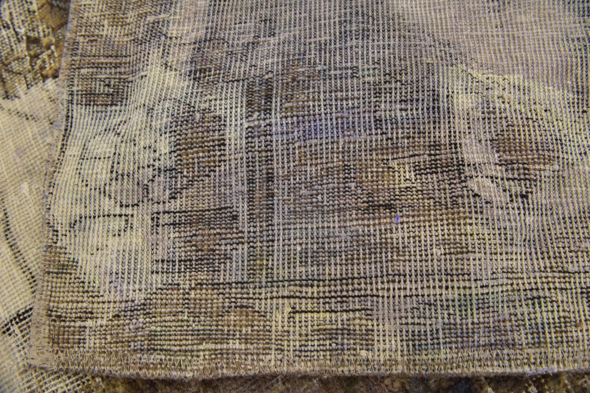 4' 8 x 9' 5 Hand Knotted Ultra Vintage Persian Wool Runner Rug