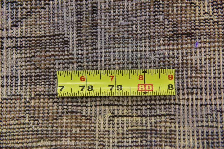 4' 8 x 9' 5 Hand Knotted Ultra Vintage Persian Wool Runner Rug