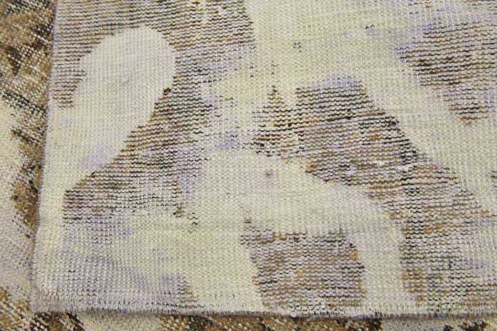 2' 5 x 9' 3 Hand Knotted Ultra Vintage Persian Wool Runner Rug