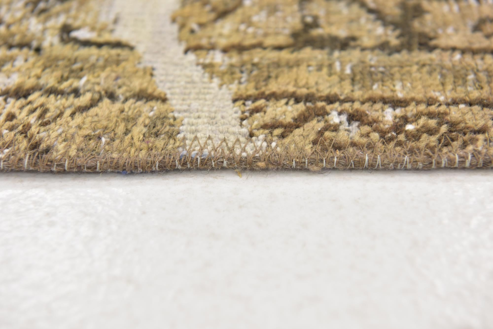 2' 5 x 9' 3 Hand Knotted Ultra Vintage Persian Wool Runner Rug