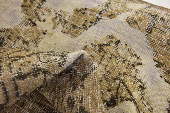 2' 5 x 9' 3 Hand Knotted Ultra Vintage Persian Wool Runner Rug