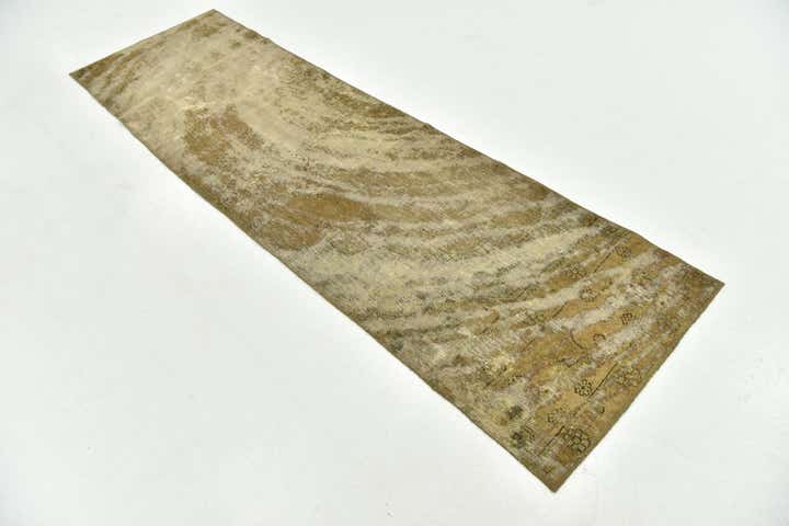 2' 7 x 8' 10 Hand Knotted Ultra Vintage Persian Wool Runner Rug