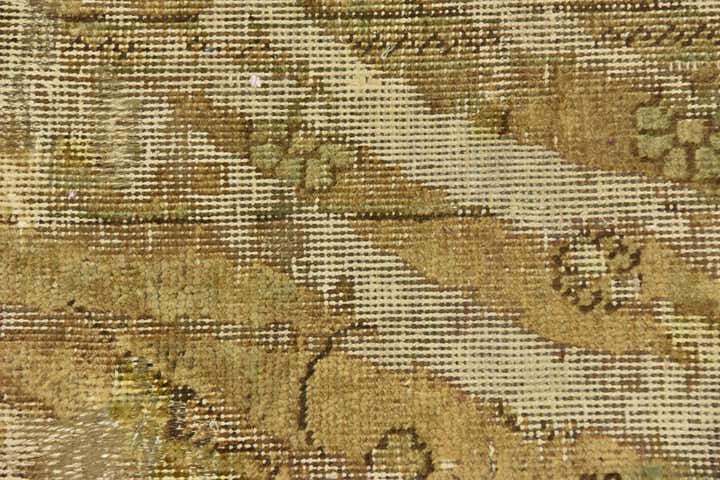 2' 7 x 8' 10 Hand Knotted Ultra Vintage Persian Wool Runner Rug