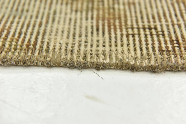 Detail image of 2' 7 x 8' 10 Hand Knotted Ultra Vintage Persian Wool Runner Rug