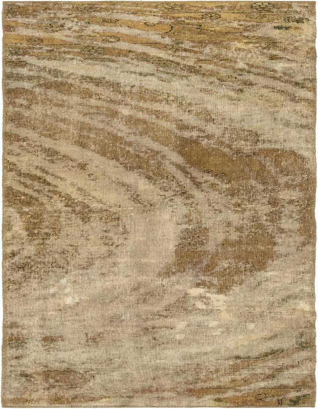 Detail image of 2' 7 x 8' 10 Hand Knotted Ultra Vintage Persian Wool Runner Rug