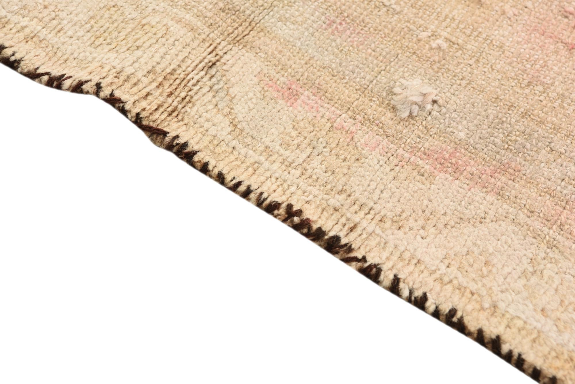 105cm x 205cm anudado a mano Ultra Vintage Alfombra Persa Lana Pasillera