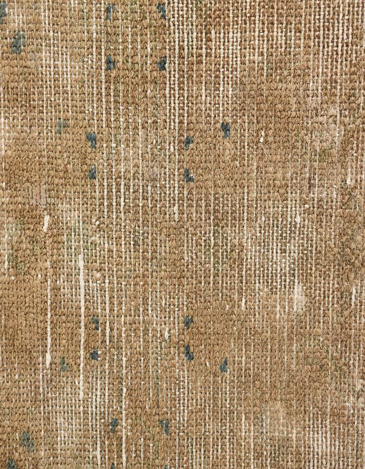 Detail image of 3' 7 x 8' 5  Hand Knotted Ultra Vintage Persian Wool Runner Rug