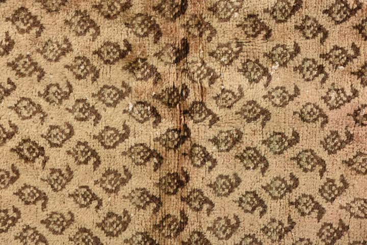 3' 5 x 9' 1 Hand Knotted Ultra Vintage Persian Wool Runner Rug