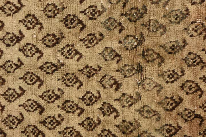 3' 5 x 9' 1 Hand Knotted Ultra Vintage Persian Wool Runner Rug