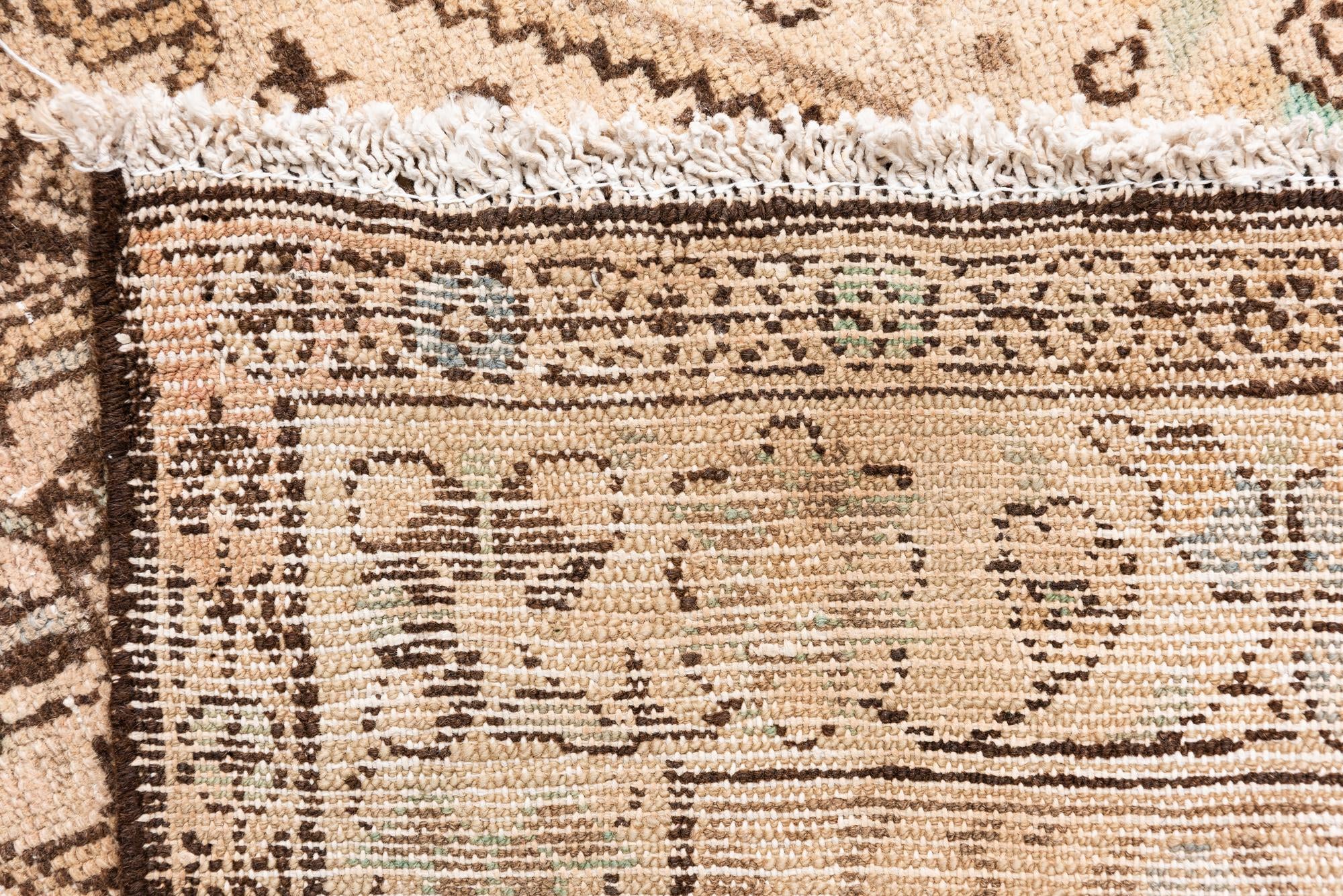 3' 5 x 13' 10 Hand Knotted Ultra Vintage Persian Wool Runner Rug