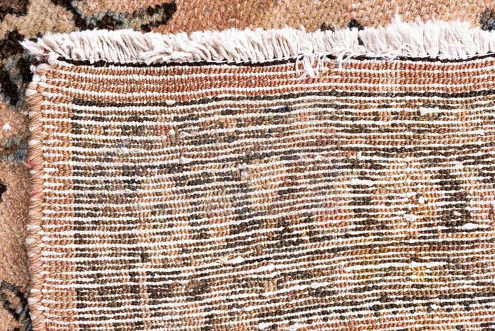 3' 7 x 9' 6 Hand Knotted Ultra Vintage Persian Wool Runner Rug