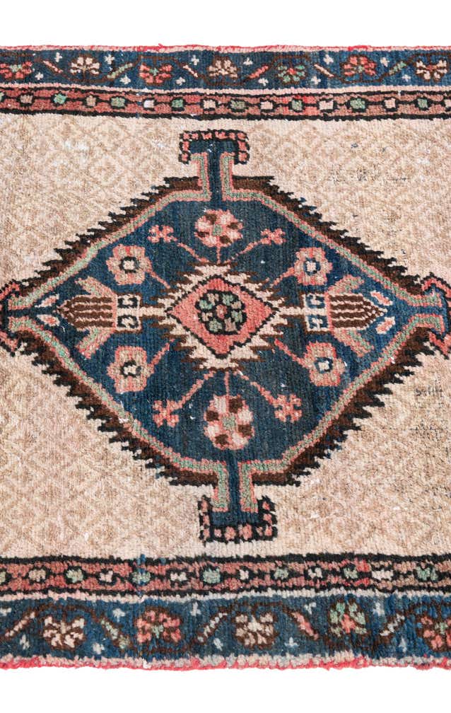 2' 10 x 5' 10 Hand Knotted Ultra Vintage Persian Wool Runner Rug