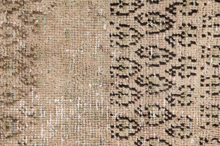 2' 4 x 9' 3 Hand Knotted Ultra Vintage Persian Wool Runner Rug