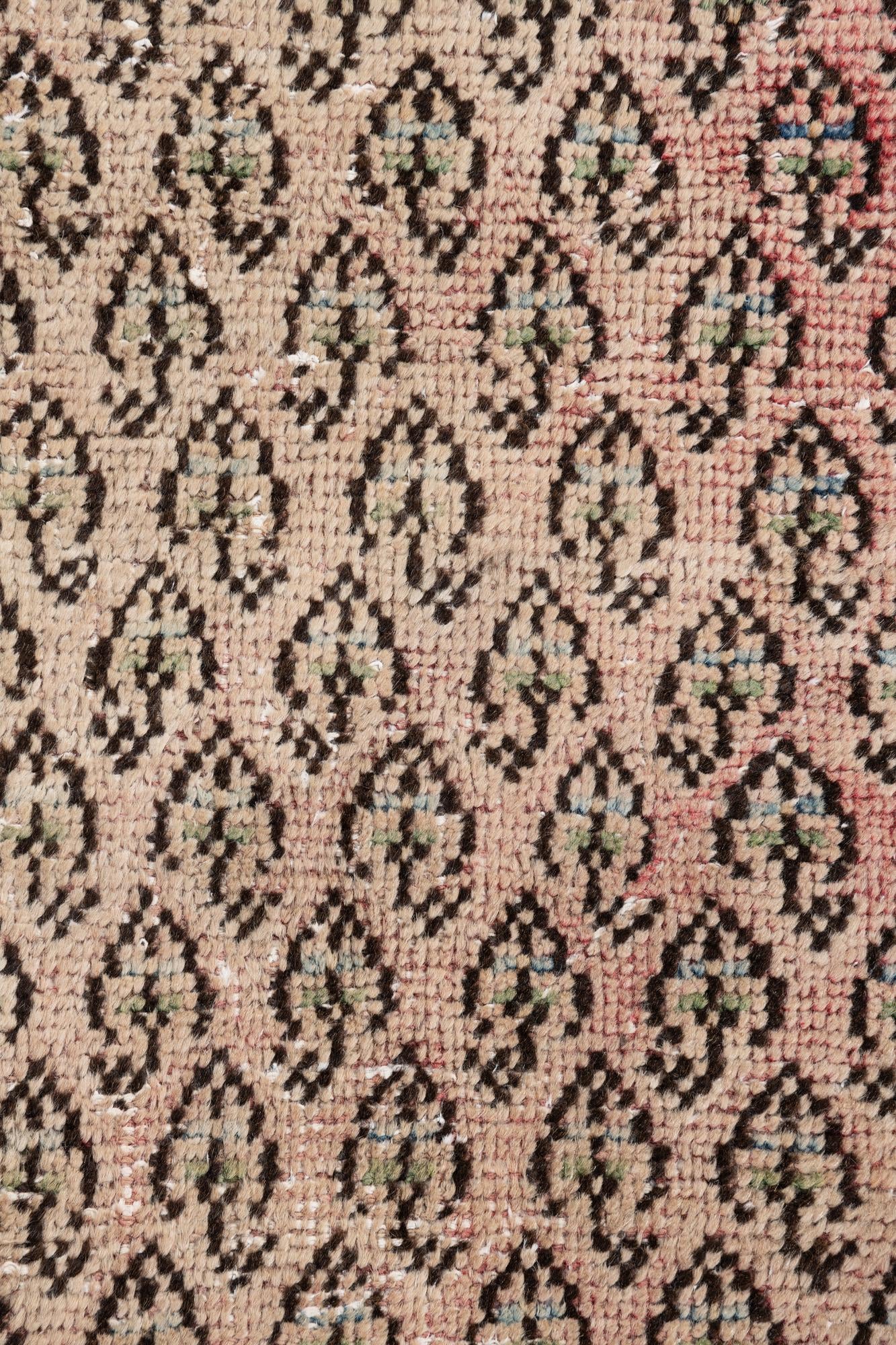 2' 4 x 9' 3 Hand Knotted Ultra Vintage Persian Wool Runner Rug